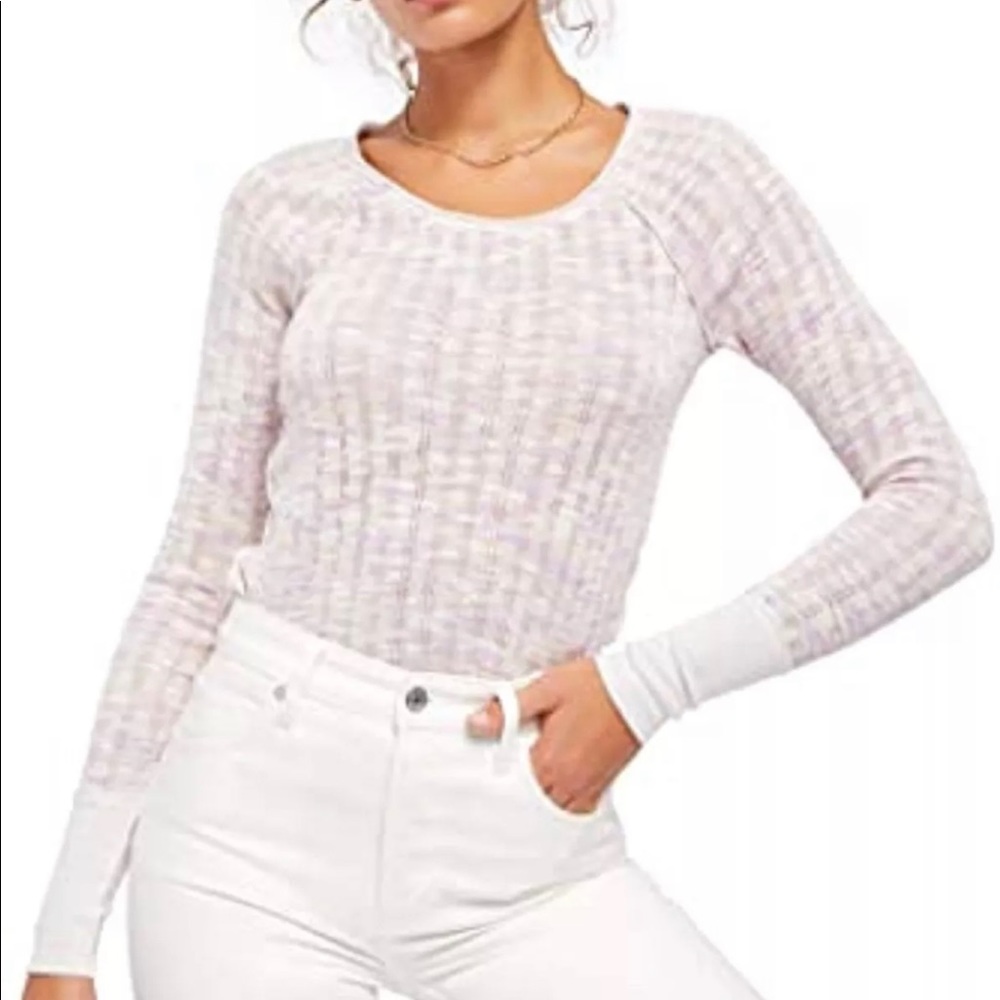 fp spaced out knit shirt